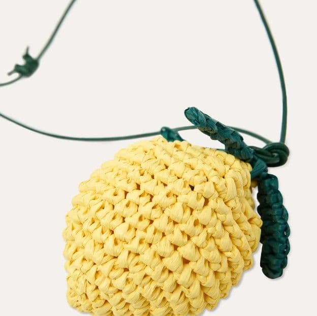 Citrus Raffia Charm - 2