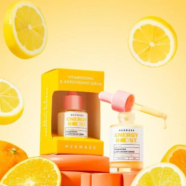 Вітамінізована сироватка для обличчя MERMADE Vitamin Complex А, Е, С, В5 30 мл - 5