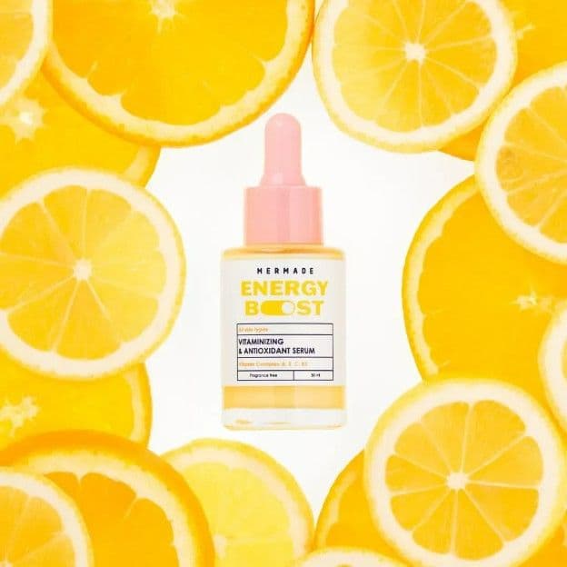 Вітамінізована сироватка для обличчя MERMADE Vitamin Complex А, Е, С, В5 30 мл - 7