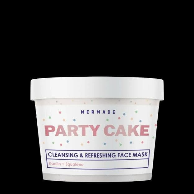 Кремова маска для обличчя з каоліном, скваланом і сферами MERMADE Party Cake 100г - 7