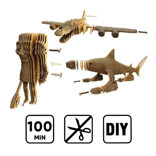 TRALALERO TRALALA & FRIENDS - Картонний 3Д пазл - 2