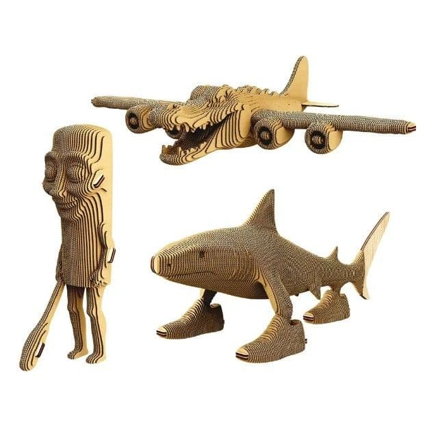 TRALALERO TRALALA & FRIENDS - Картонний 3Д пазл - 3