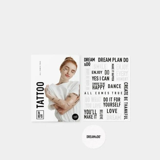 Тимчасові татуювання Dream&Do Tattoo (англійська версія) - 4