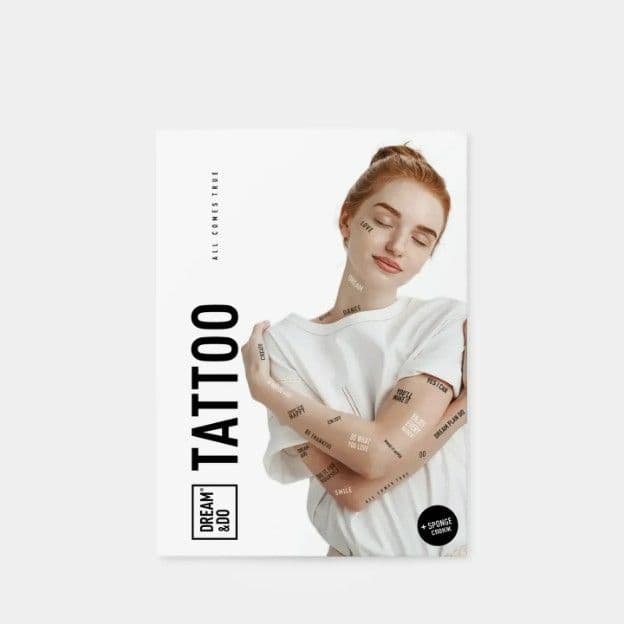 Тимчасові татуювання Dream&Do Tattoo (англійська версія) - 5