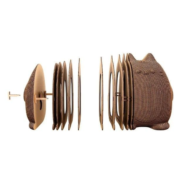 Милий Кіт скарбничка (CUTE CAT MONEY BANK) - Картонний 3Д пазл - 6