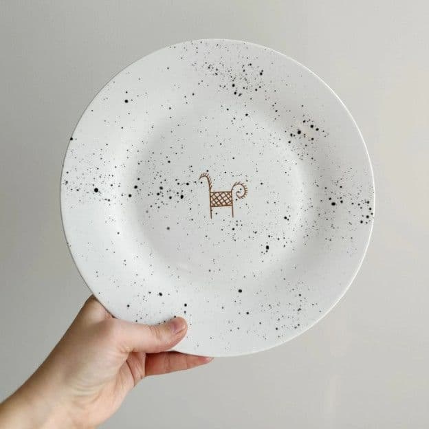 Тарілка порцелянова YAGLYNA - 2