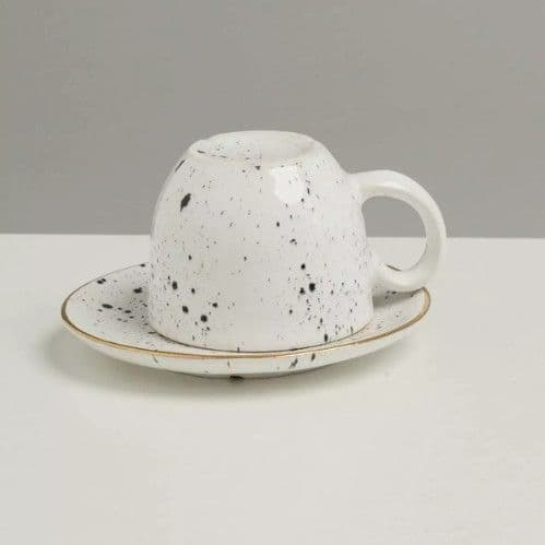 Чашка порцелянова з принтом YAGLYNA - 3