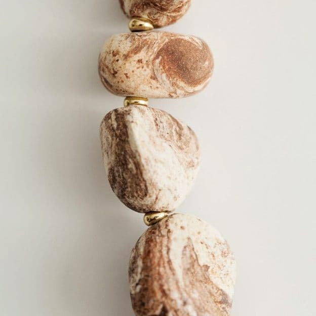 Намисто NERIKOMI terracotta - 3