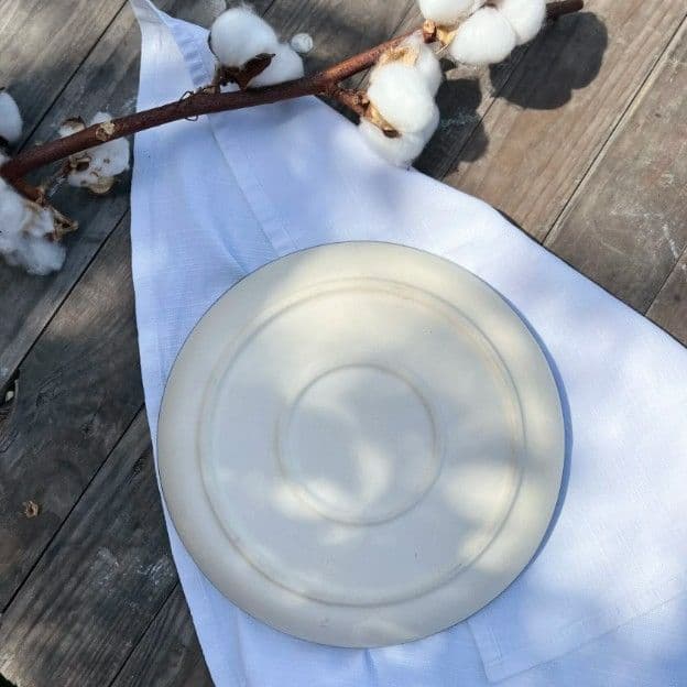 Тарілка Кругла з бортиком 22 см Chorna Kava - 3