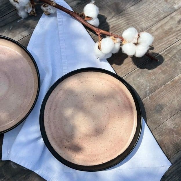 Тарілка Кругла з бортиком 22 см Chorna Kava - 6