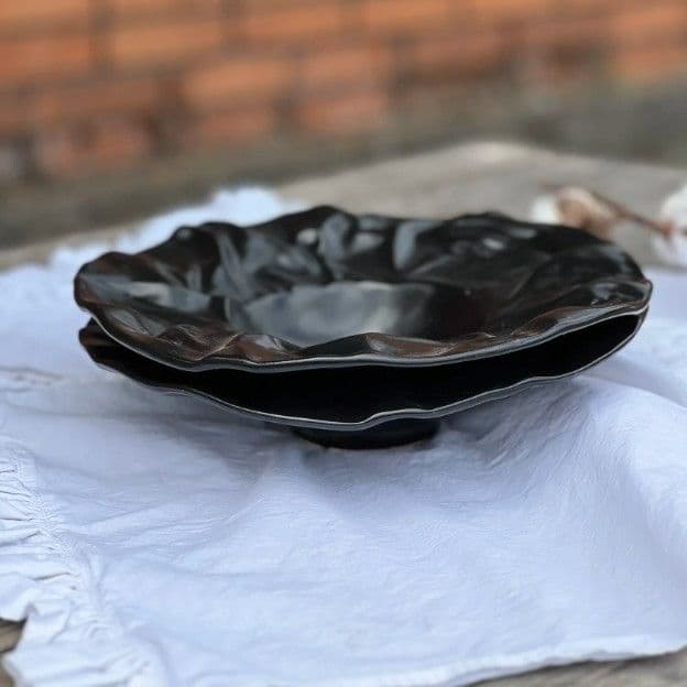 Тарілка для Пасти Скеля 250 мл Тотал Графіт - 2