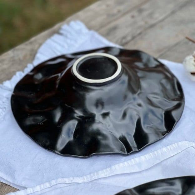 Тарілка для Пасти Скеля 250 мл Тотал Графіт - 5