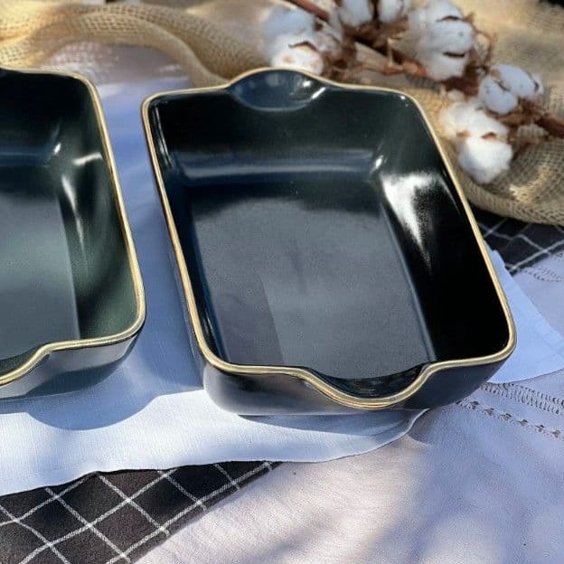 Форма для запікання Прямокутна 2,2 л Графіт голд