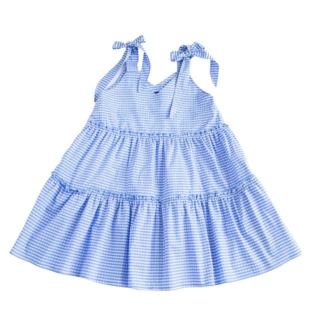 Літній сарафан в клітинку для дівчинки Breeze Alwair Kids - 1