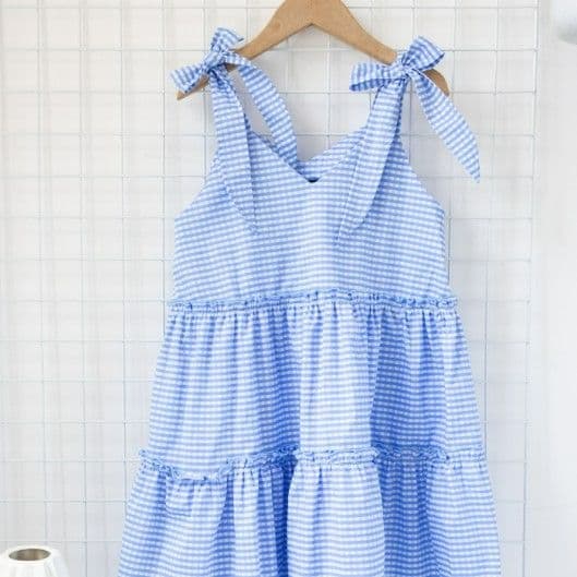 Літній сарафан в клітинку для дівчинки Breeze Alwair Kids - 3