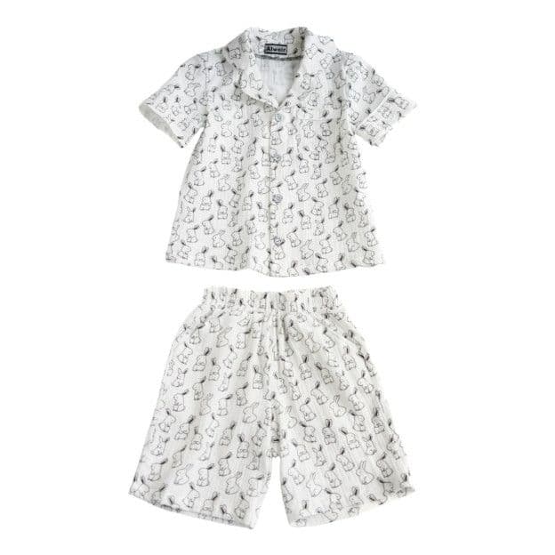 Літня піжама для хлопчика з мусліну BUNNY Alwair Kids - 1