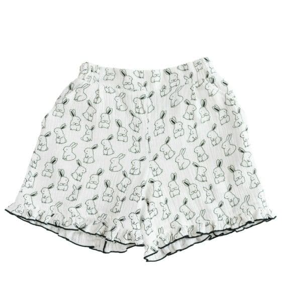 Літня піжама для дівчинки з мусліну BUNNY Alwair Kids - 2