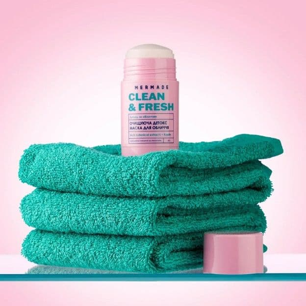 Очищуюча детокс маска стік для обличчя MERMADE Multi botanical extracts 60 г - 3