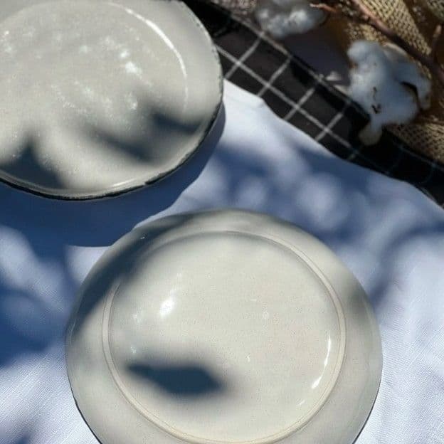 Тарілка Кругла 21 см Чорний Лофт - 2