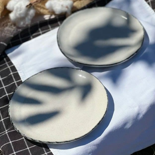 Тарілка Кругла 21 см Чорний Лофт - 3