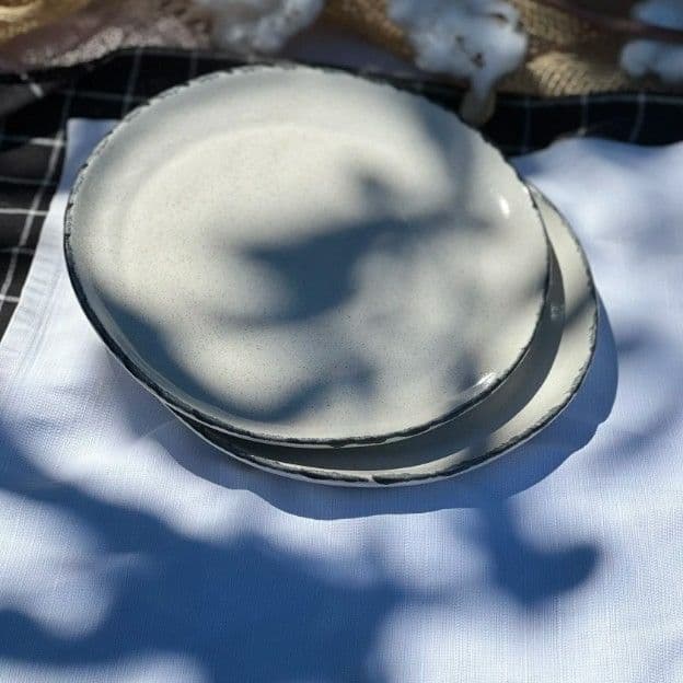 Тарілка Кругла 21 см Чорний Лофт - 5