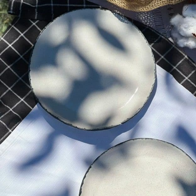 Тарілка Кругла 21 см Чорний Лофт - 6