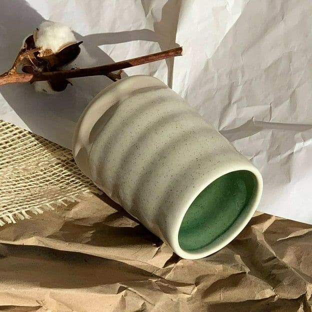 Стакан Матча 320 мл Капучино фісташка - 2