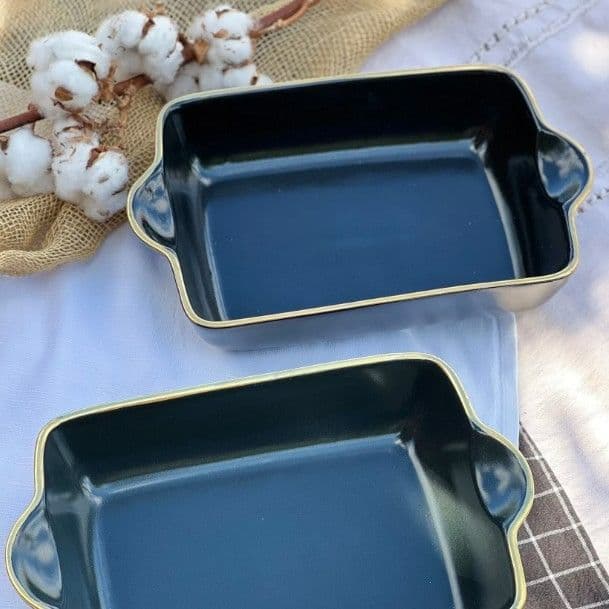 Форма для запікання Прямокутна 2,2 л Графіт голд - 3