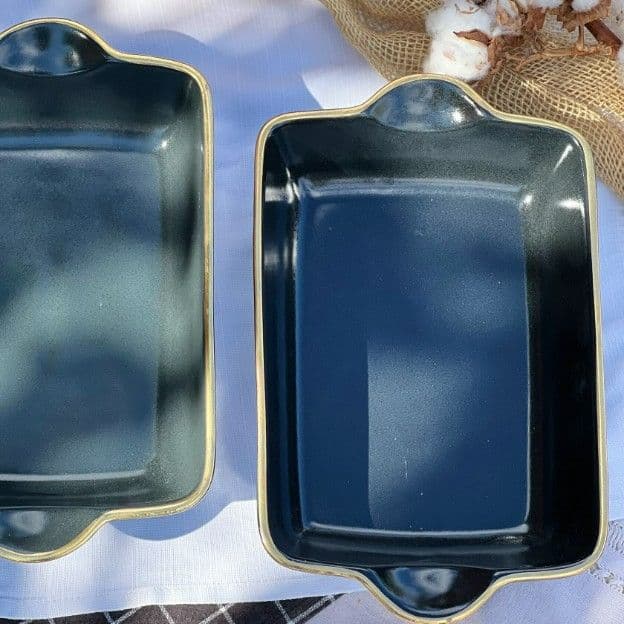 Форма для запікання Прямокутна 2,2 л Графіт голд - 4